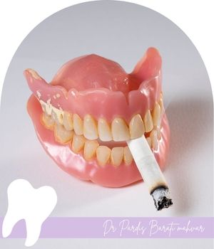 ماندگاری بلیچینگ در افراد سیگاری